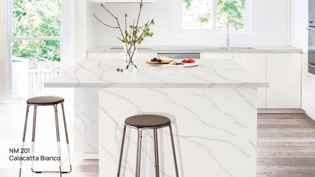 Neomarm NM 201 Calacatta Bianco изготовлено в правила камня