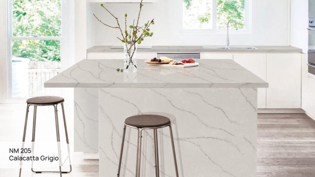 Neomarm NM 205 Calacatta Grigio изготовлено в правила камня