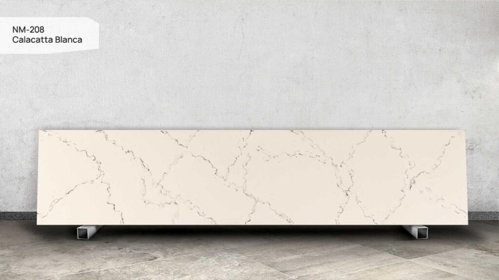 Neomarm NM 208 Calacatta Blanca изготовлено в правила камня