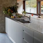 Corian Pebble Terrazzo изготовлено в правила камня