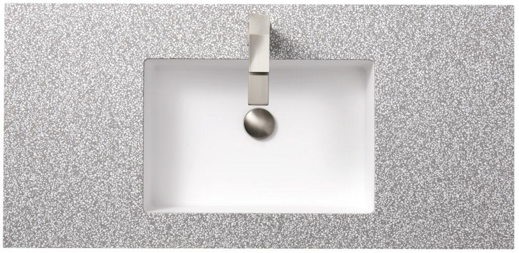 Corian Pebble Terrazzo изготовлено в правила камня