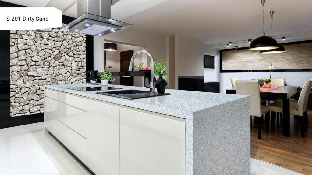 Grandex S-201 Dirty Sand изготовлено в правила камня