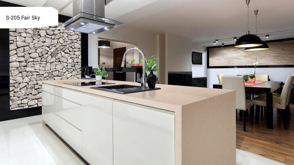 Grandex S-205 Fair Sky изготовлено в правила камня