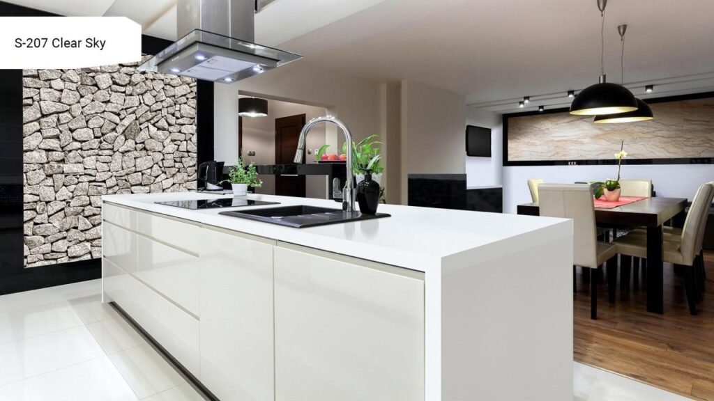 Grandex S-207 Clear Sky изготовлено в правила камня