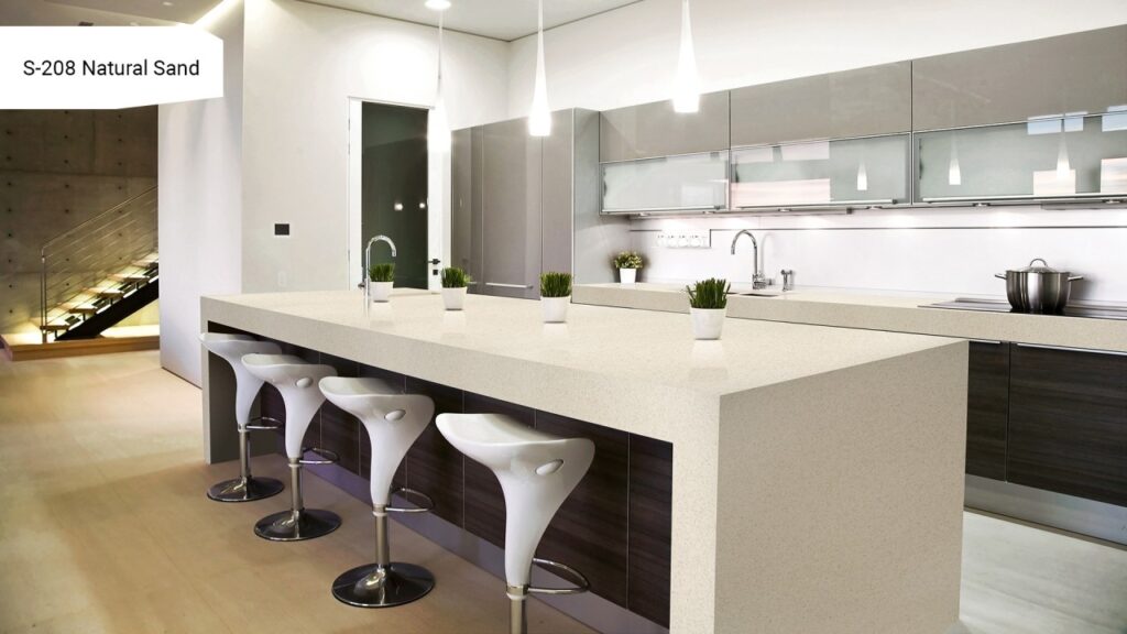 Grandex S-208 Natural Sand изготовлено в правила камня