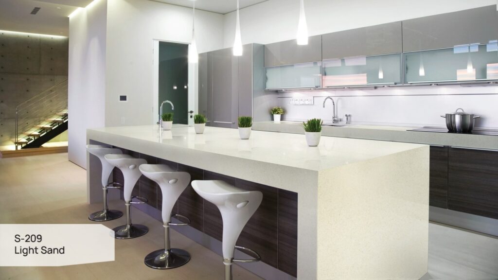 Grandex S-209 Light Sand изготовлено в правила камня