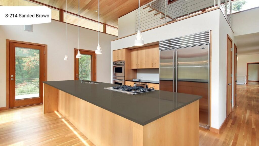 Grandex S-214 Sanded Brown изготовлено в правила камня