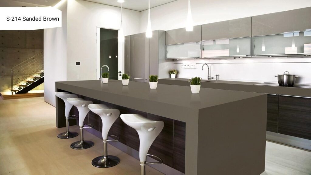 Grandex S-214 Sanded Brown изготовлено в правила камня