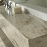 Corian Sandalwood изготовлено в правила камня