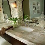 Corian Sandalwood изготовлено в правила камня