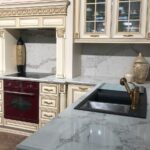 SmartQuartz Gold Arabescato изготовлено в правила камня