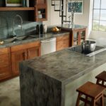 Corian Sorrel изготовлено в правила камня