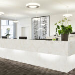 Staron VM143 Supreme Magnolia изготовлено в правила камня