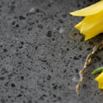 Technistone Taurus Terazzo Grey изготовлено в правила камня