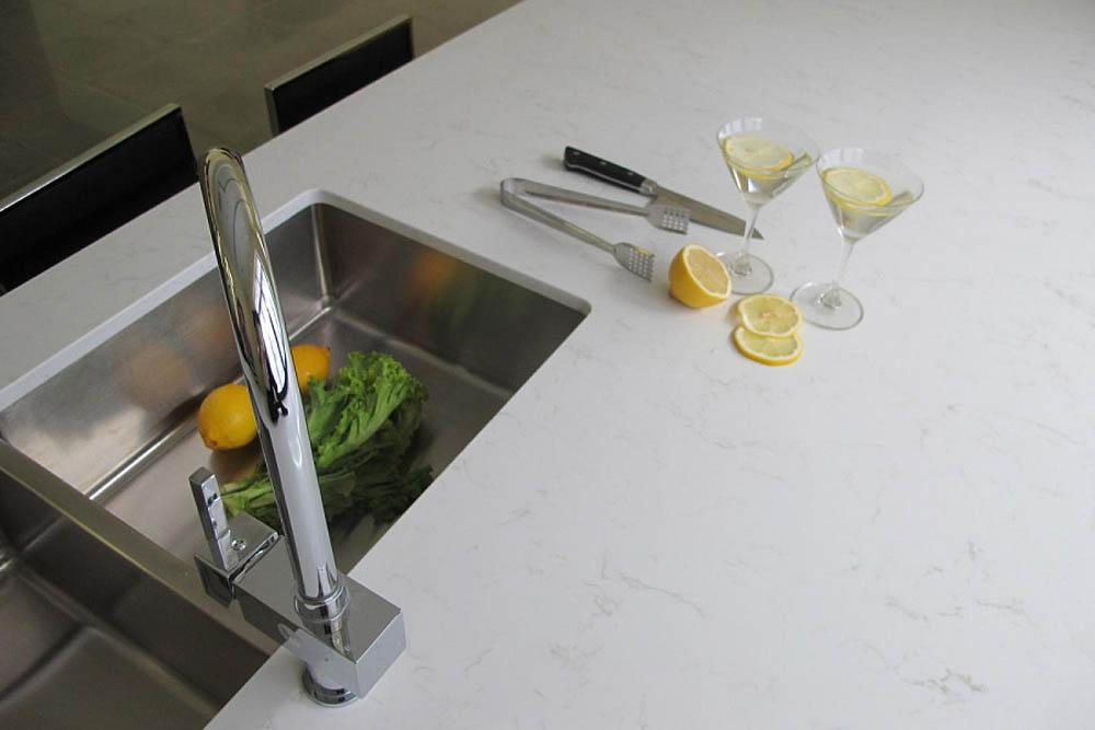 Vicostone Carrara BQ8220 изготовлено в правила камня