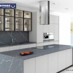 Vicostone Cemento BQ8730 изготовлено в правила камня