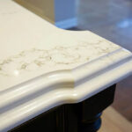 Vicostone Statuario BQ8628 изготовлено в правила камня