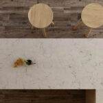 Vicostone Valley White BQ2600 изготовлено в правила камня