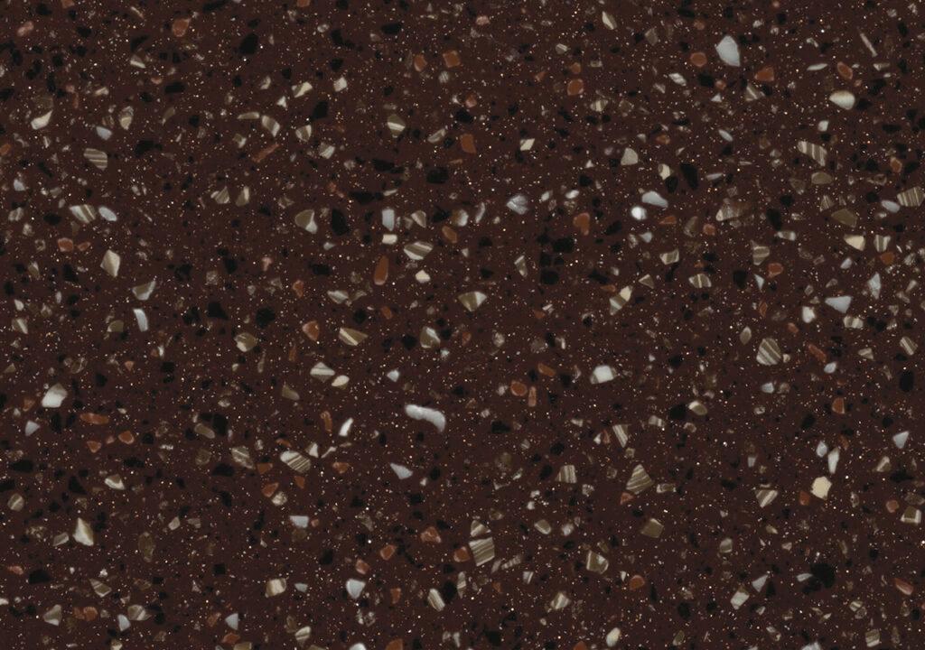 Hi-Macs W010 Red Quinoa изготовлено в правила камня