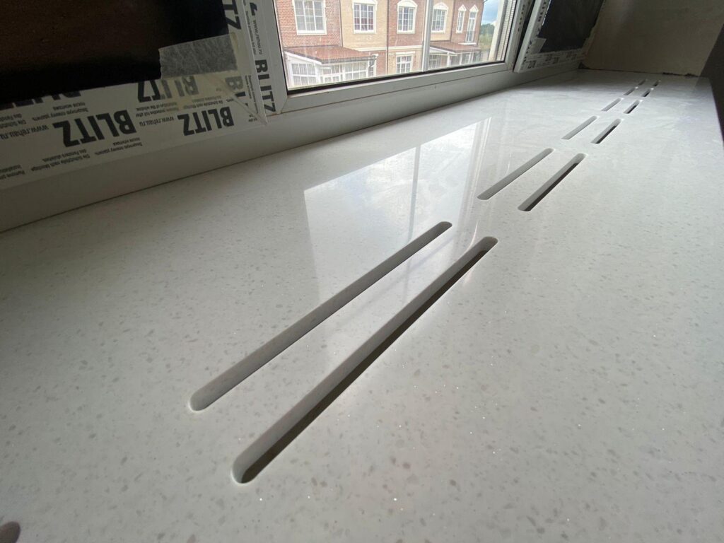 Подоконники 3 штуки из искусственного камня (Акрил) изготовлено в правила камня