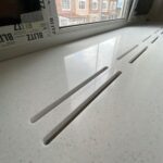 Подоконники 3 штуки из искусственного камня (Акрил) изготовлено в правила камня