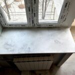 Подоконники из кварцевого агломерата (2-шт) матовые изготовлено в правила камня