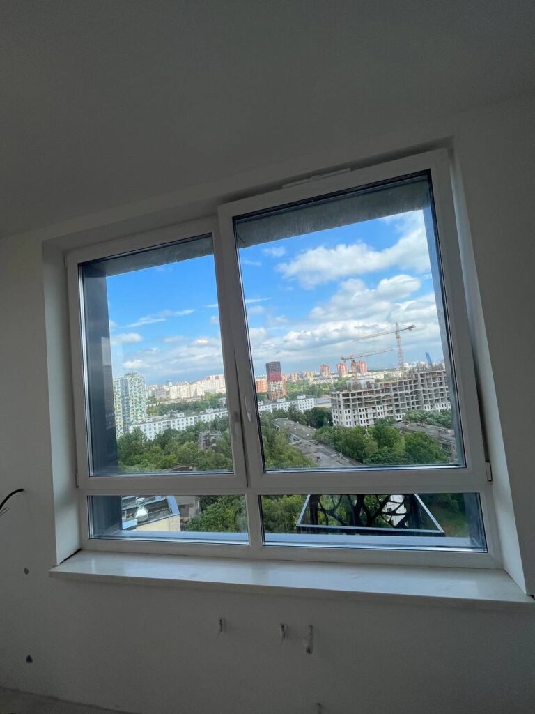 5 подоконников из искусственного акрилового камня изготовлено в правила камня