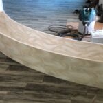 Каменное кашпо по индивидуальному заказу изготовлено в правила камня