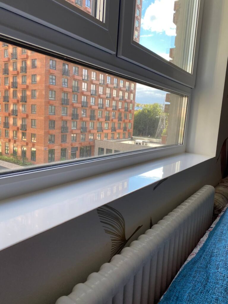 Подоконники из искусственного камня (Цена за 4 штуки) акрил изготовлено в правила камня