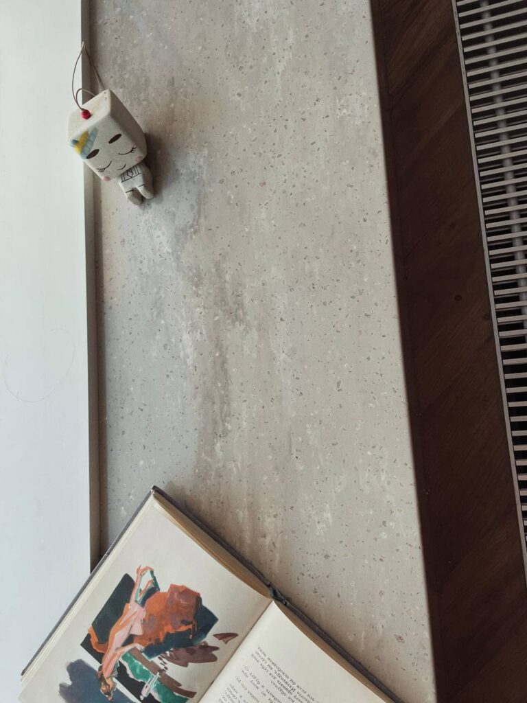 5 подоконников из искусственного камня Grandex и Corian изготовлено в правила камня