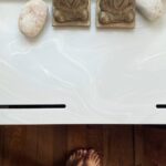 5 подоконников из искусственного камня Grandex и Corian изготовлено в правила камня