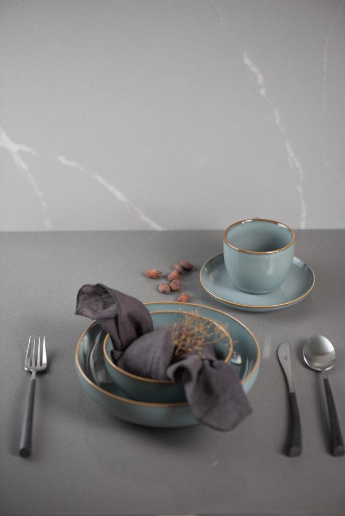 Technistone Gobi Grey изготовлено в правила камня