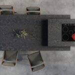 Quantra 8058 Hermes Grey изготовлено в правила камня