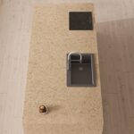 Quantra 2455 Ancient Beige изготовлено в правила камня