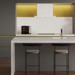 Quantra 7172 Arctic Breeze изготовлено в правила камня