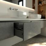 Vicostone Beton BQ5260 изготовлено в правила камня