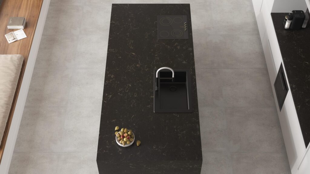 Quantra 2456 Brown Leaf изготовлено в правила камня