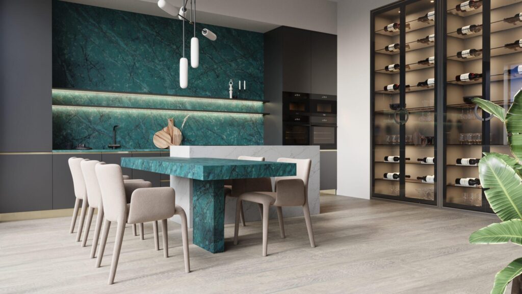 Quantra 9987 Champs-Elysees изготовлено в правила камня