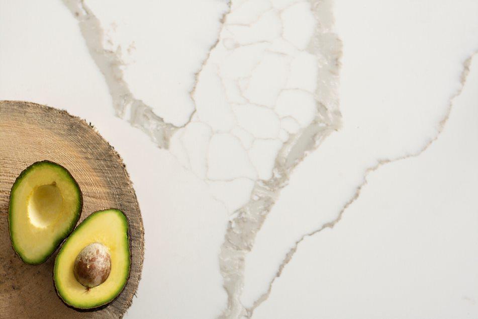 Technistone Crystal Calacatta Silva изготовлено в правила камня