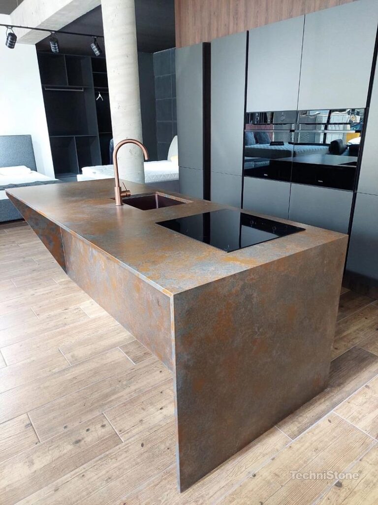 Technistone Decore Ocra Matt изготовлено в правила камня