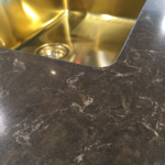 Technistone Noble Athos Brown изготовлено в правила камня