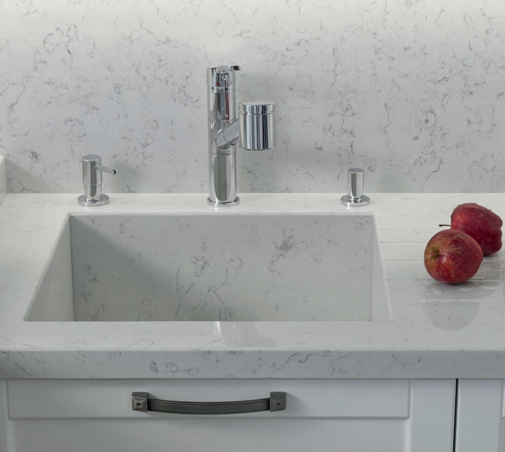 Technistone Noble Carrara изготовлено в правила камня