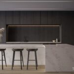 Technistone Pearl Alba изготовлено в правила камня