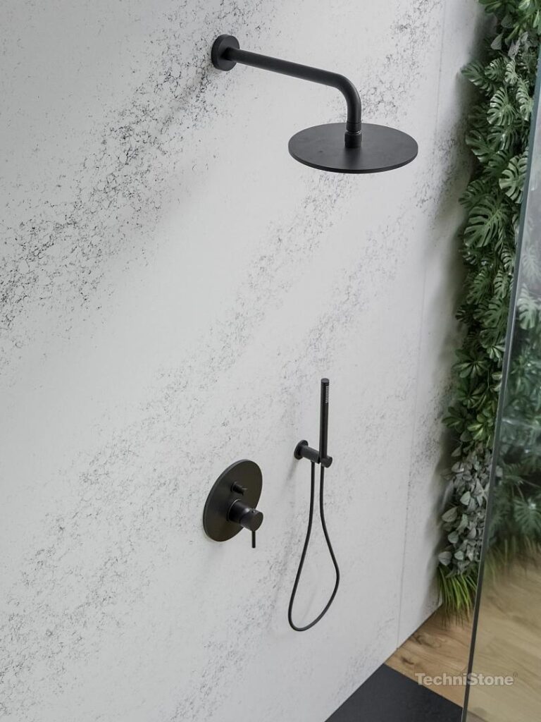 Technistone Pearl Alba изготовлено в правила камня