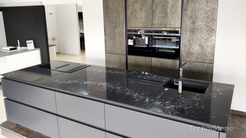 Technistone Pearl Delta изготовлено в правила камня