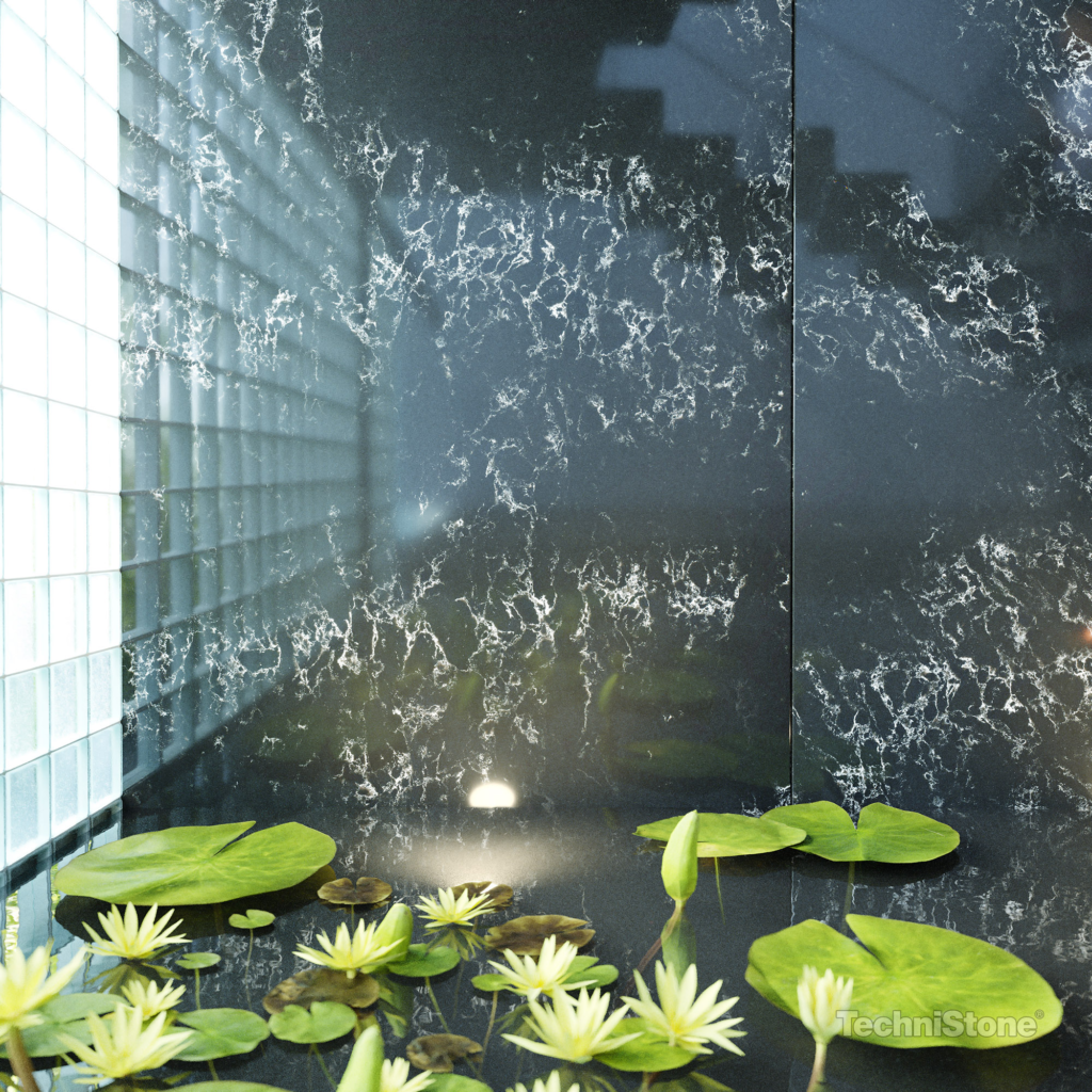 Technistone Pearl Delta изготовлено в правила камня