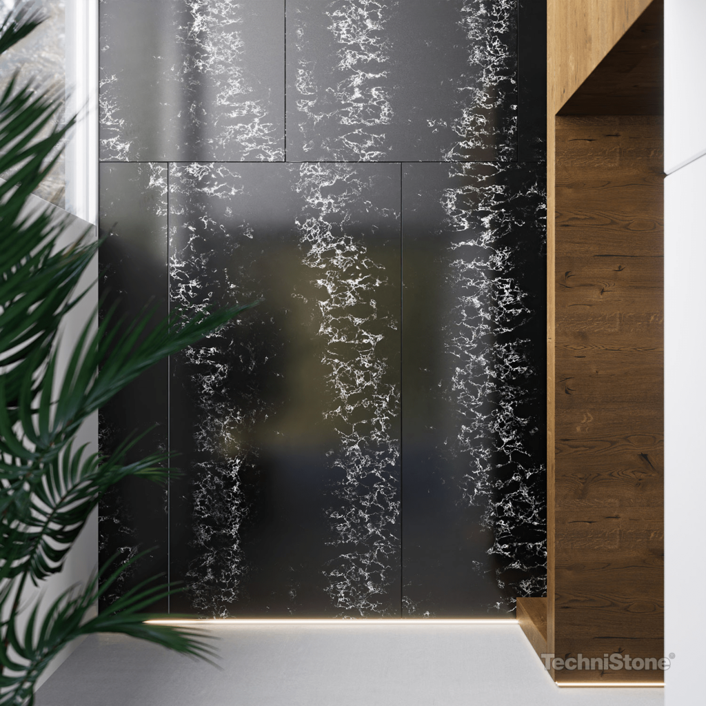 Technistone Pearl Lava изготовлено в правила камня