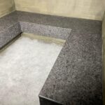 Сидение в хамам в бойцовский клуб из кварцевого агломерата изготовлено в правила камня