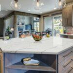 Noblle Quartz Q740 Calacatta Venato изготовлено в правила камня