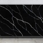 Noblle Quartz Q765 Nero Marquina изготовлено в правила камня